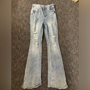 Women’s bell bottom jeans